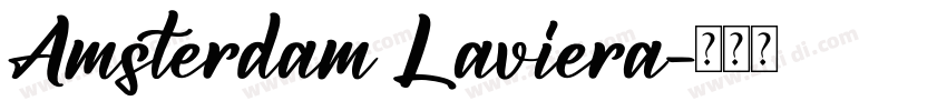 Amsterdam Laviera字体转换